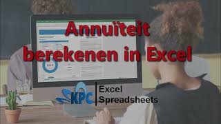 Annuïteit berekenen in Excel ✅ [upl. by Nadual]