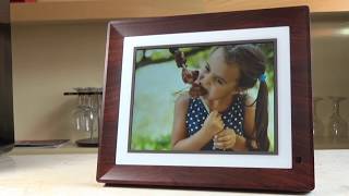 How to setup and share photos to BSIMB wifi digital photo frame [upl. by Ahsenad627]