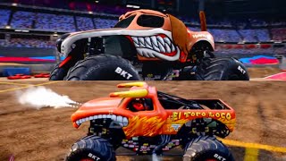 Monster Jam showdown part 16 Unlocked 10 Trucks [upl. by Guglielma]