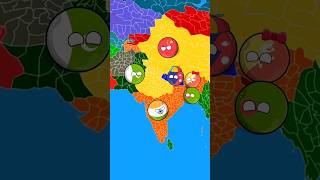 India vs China Who is the Best 🤔 shorts countryballs map livbegagecy 4rabetind [upl. by Lissy]