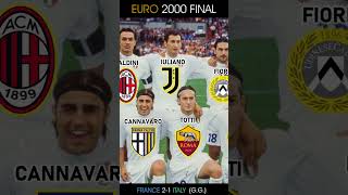 France vs Italy  EURO 2000 FINAL [upl. by Dragde]