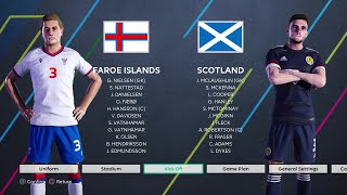 Faroe Islands vs Scotland  FIFA World Cup Qualifier  UEFA [upl. by Carothers769]