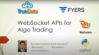 TrueData Websocket API A live session [upl. by Namad735]