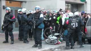 Manifestation contre la Brutalité Policière 15 mars 2013 [upl. by Anitan]