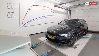 BMW 330i chiptuning stage 1 [upl. by Echo]