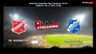 FK JEDINSTVO NB FK MLADOST BD SUBOTA 09112024 1300 [upl. by Houghton]