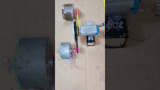 DIY DC to DC Motor Generator  How to Make a DC Motor a Generator shorts motor dcmotor generator [upl. by Cobb602]