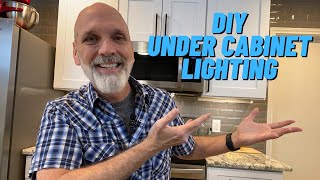 How To Install Under Cabinet Lighting  DIY [upl. by Auoy]