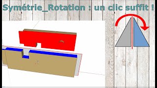 Symétrie et Rotation  en un clic [upl. by Dave]