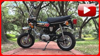 Stunning Honda CT70 Restoration [upl. by Caruso]