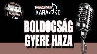 🎤 Cserháti Zsuzsa  Boldogság Gyere Haza KARAOKE [upl. by Daveta]