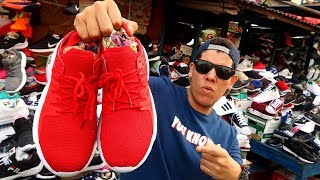 COMPRANDO TENIS BARATOS en COLOMBIA 👟 La calle de los Zapatos [upl. by Otit693]