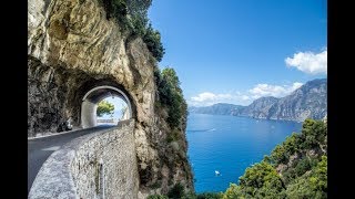 Costiera Amalfitana  In autobus da Sorrento ad Amalfi coast to coast [upl. by Bernj]