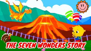 The Seven Wonders Story for Preschoolers preschool [upl. by Nylicaj550]