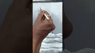 Landscape painting art shorts painting landscape [upl. by Vinson]