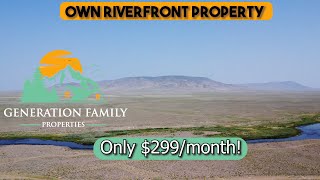 Own Riverfront Property in CO Only 299month [upl. by Yllah]