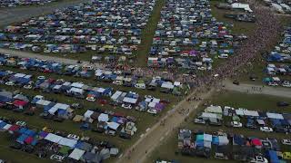 Bonnaroo 2023 Thurs aerial view [upl. by Dnomed]