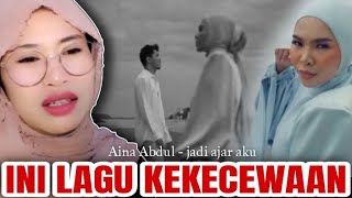 AINA ABDUL  JADI AJAR AKU ‼️ REACTION medhok [upl. by Nella]