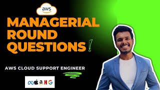 AWS Cloud Support Engineer Interview  Managerial Round Questions [upl. by Seadon942]