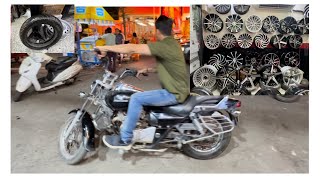 New Tyre and Seat For Bike  Kishore Rana Vlogs [upl. by Mathis]