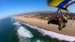 Two Ultralight Trikes flying along the Beaches [upl. by Dleifrag399]