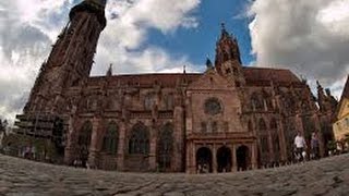 Europe tour  Freiburger Münster  had started the building around 1200 in romanesque style [upl. by Iahc155]