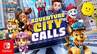 PAW Patrol The Movie Adventure City Calls Full Game  US  Nintendo Switch [upl. by Romie]