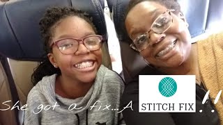 Stitch Fix Unboxing featuring a Special Guest  March 2019 stitchfix [upl. by Nosyerg168]