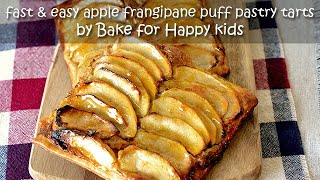 Apple Frangipane Puff Pastry Tarts [upl. by Ailecra811]