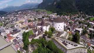 Festung Kufstein  Rundflug  1 August 2014 [upl. by Odlanir914]