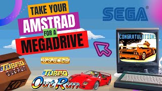 Amstrad CPC  Turbo Outrun Long play [upl. by Aseena]