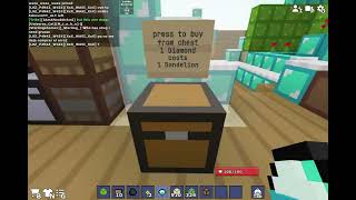 How to use quotPress to buyquot signs in SURVIVAL BLOXDIO [upl. by Drooff]