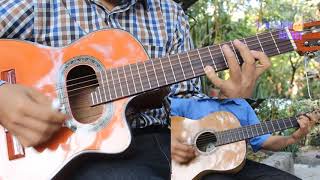 La feria de las flores  instrumental guitarra y requinto  Jesús Monge Ramírez Chucho Monge [upl. by Trebo]