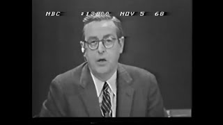 The Huntley Brinkley Report November 5th 1968 Election Night 1968 [upl. by Elbam]