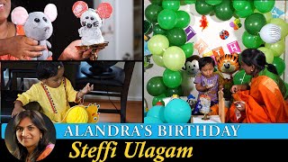 Alandra Birthday Vlog in Tamil  Decorating for Alandras birthday [upl. by Thorrlow]