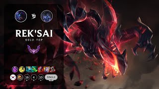 RekSai Top vs Sylas  KR Master Patch 144 [upl. by Nasar9]