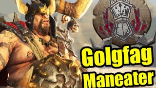 The NEW Ogre Kingdoms Legendary Lord for the Next DLC Golgfag Maneater The First Ogre Maneater [upl. by Ellehcan]