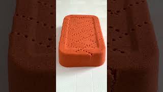 Very Satisfying and Relaxing Kinetic Sand ASMR 164 Crunchy Sand shorts kineticsandasmr [upl. by Aivataj]