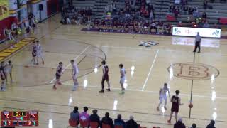 BrecksvilleBroadview Heights High School vs StowMunroe Falls High School Mens Varsity Basketball [upl. by Ahseekan]