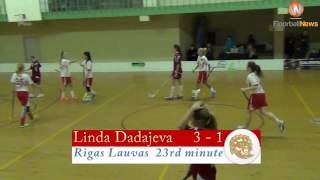 Latvian Womens 1st division 12 final Rigas Lauvas  Krustpils 6121032014 [upl. by Eula]