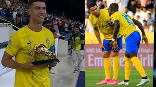 soulier dor pour cristiano Ronaldo toujours égal lui même [upl. by Brainard289]