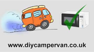 Campervan Microwave  Watch This Before You Buy [upl. by Hazem]