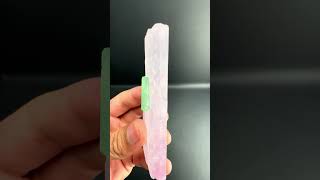 Kunzite with Tourmaline from Afghanistan  Fine Art Minerals  Kunzite  Tourmaline [upl. by Leynwad]