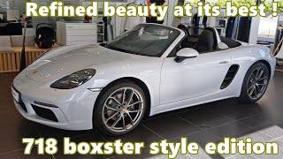 Porsche 718 boxster style edition 2024  Gorgeou Convertible Model [upl. by Iahs]