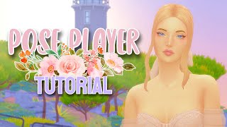 How to Install and Use Pose Player amp Sim Teleporter ✨  The Sims 4 Tutorial [upl. by Kcirdaed]