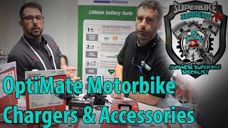 Optimate Motorbike Battery Chargers Conditioners and Accessories [upl. by Meara36]