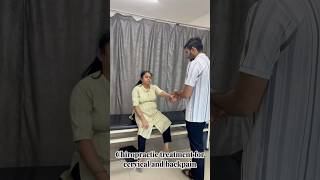 Chiropractic treatment for cervical and back pain chiropratic [upl. by Anais485]