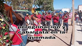 cabalgata y peregrinación en la quemada Francisco y madero Fresnillo Zacatecas [upl. by Margi]