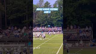 Middle School football game 3sportsfunoutdoors [upl. by Juanne22]