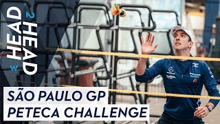 Head 2 Head  Peteca Challenge  Williams Racing [upl. by Ardnak]